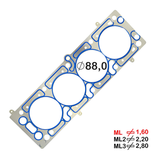 Imagem de JUNTA CABECOTE GM VECTRA ASTRA OMEGA 2.0 2.2 94/