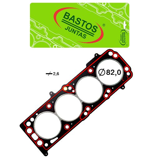 Imagem de JUNTA CABECOTE GM CORSA 1.4 1.6 8V