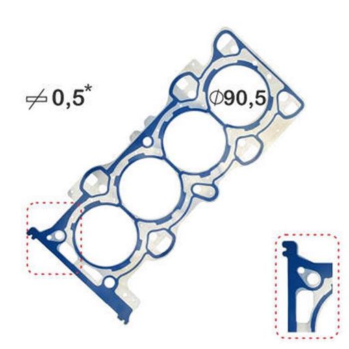 Imagem de JUNTA CABECOTE FORD FUSION 2.5 16V