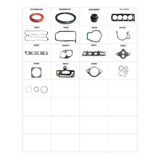 Imagem de JUNTA MOTOR GM VECTRA 2.0 2.2 16V 97/