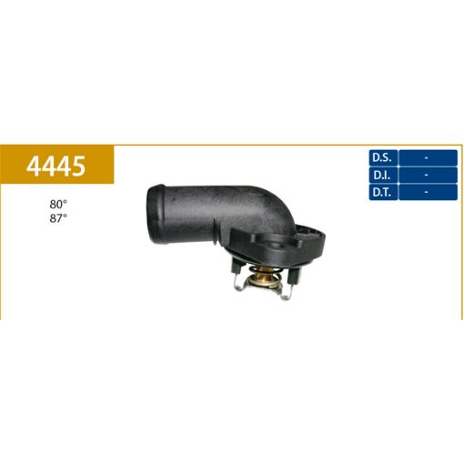 Imagem de VALVULA TERMOSTATICA VW FOX 1.0 8V 03/08 / 1.6 8V 03/16 / G5