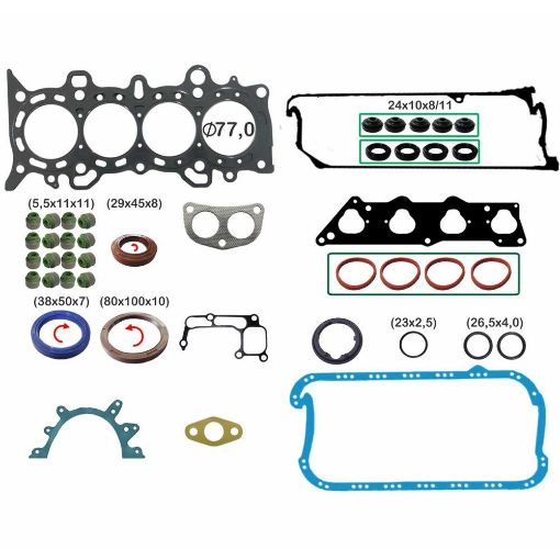 Imagem de JUNTA MOTOR HONDA CIVIC 1.7 16V 01/