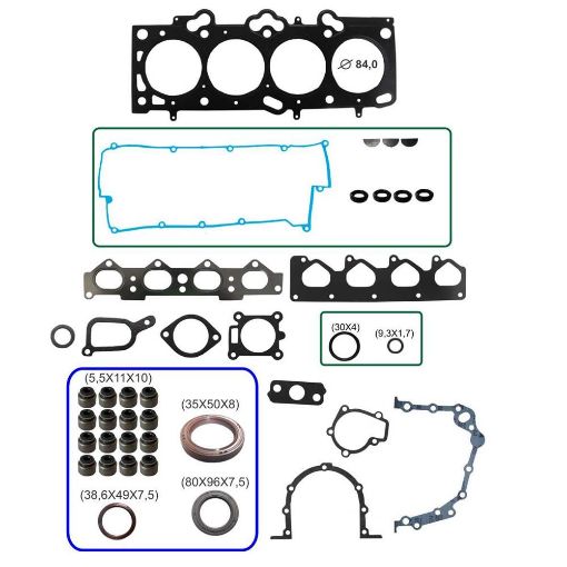 Imagem de JUNTA MOTOR HYUNDAI TUCSON 2.0 16V